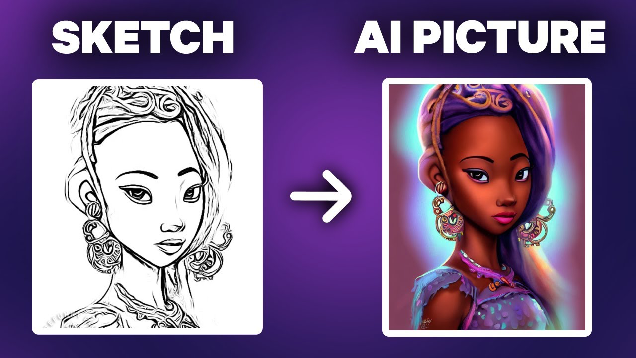 Download & Share Your AI Sketch to Image Creations
